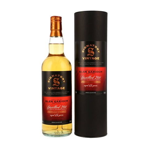 Glen Garioch 2011/2026 - 14 y.o. - 1st and 2nd Fill Bourbon Barrels - Signatory Un-Chillfiltered