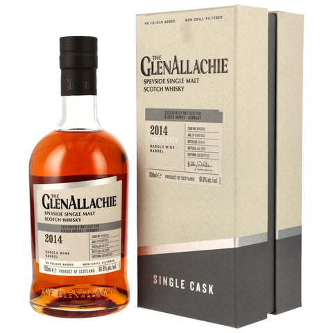 GlenAllachie 2014/2025 - 10 y.o. - Barolo Wine Barrel #9900202 - Kirsch Exclusive wine