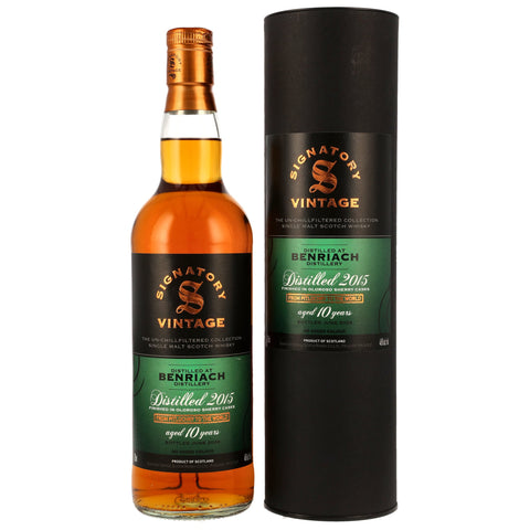 BenRiach 2015/2026 10y Oloroso Sherry Casks Finish Signatory Un-Chill