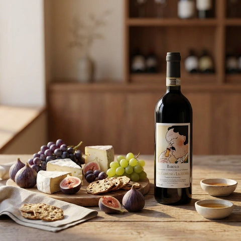 AI wine scene - 체사레 부쏠로, 바롤로 델 꼬무네 디 라 모라 2021