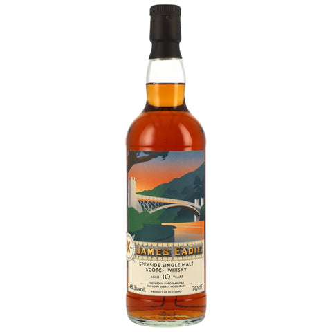 Speyside Single Malt (Dailuaine) - 10 y.o. - Sherry Cask Finish - James Eadie wine