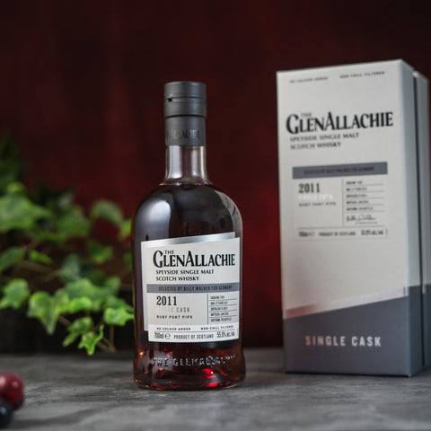 GlenAllachie 2011/2024 - 12 y.o. - Ruby Port Pipe #7438 wine