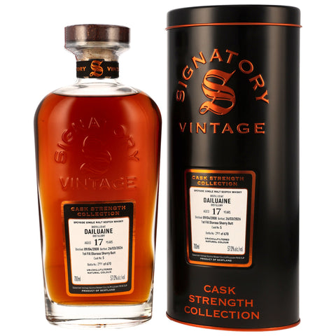 다일루엔 17년 2008/2026 1st 필 올로로소 셰리 버트 #5 시그나토리 CS 57도 700ml