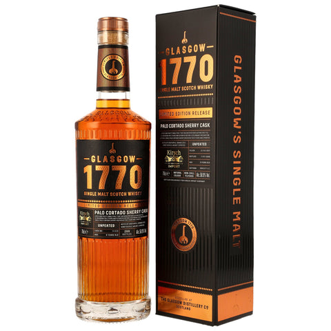 [LIMITED] Glasgow 1770 9 y.o. Palo Cortado Sherry Cask #17/228 Kirsch 50th Anniversary wine
