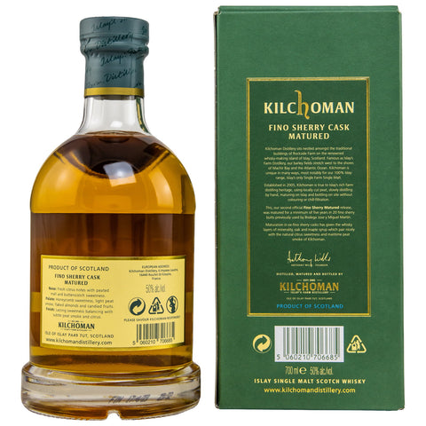 [한정특가] 킬호만 피노 셰리 캐스크 매튜어드 리미티드 에디션 50도 700ml