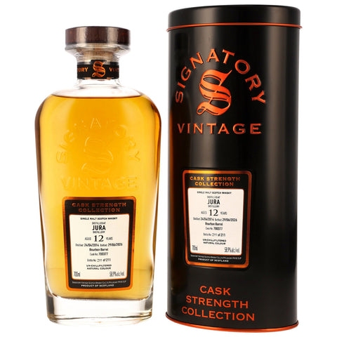 Jura 12 y.o. Bourbon Barrel #700377 SIG CS wine