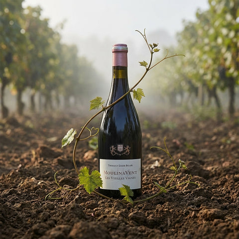 AI wine scene - 도멘 띠보 리제 벨레르 물랭 아 방 비에이 비뉴 2020