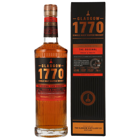 [한정특가] 글래스고 1770 디 오리지널 캐스크 스트렝스 배치 1 61.3도 700ml