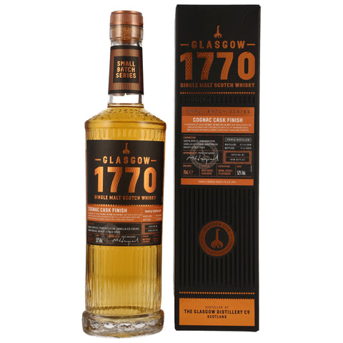 [한정특가] 글래스고 1770 5년 2018/2023 트리플 디스틸드 코냑 캐스크 피니시 52도 700ml #18/965
