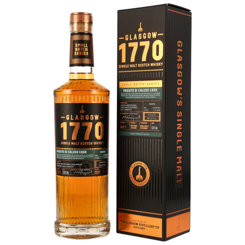 Glasgow 1770 - 2020/2026 - 5 y.o. - Peated Passito di Caluso Cask Finish wine