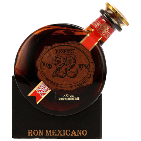 El Ron Prohibido 22 Holzstaender wine
