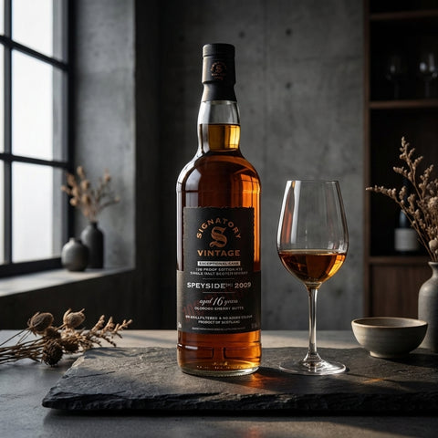 AI wine scene - [한정] 시그나토리 스페이사이드(M) 16년 100 프루프 익셉셔널 캐스크 에디션 #15