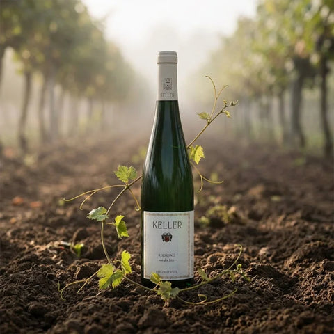 AI wine scene - 바인굿 켈러,폰 데어 펠스 리슬링 트로켄 2018