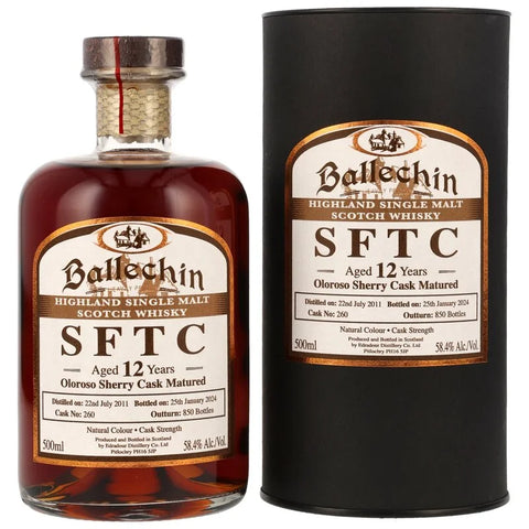 발레친 에드라두어 SFTC 12년 2011빈티지 올로로소 셰리 캐스크 튜브 - whisky