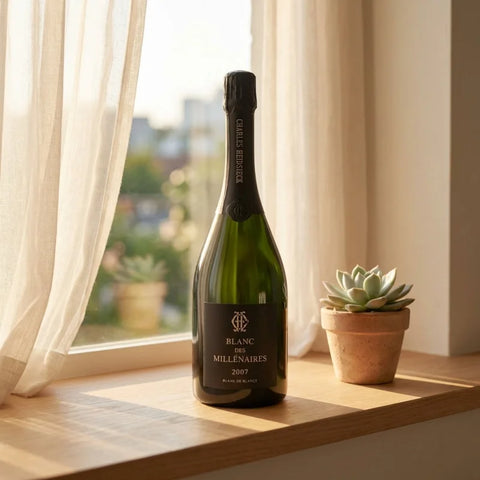 AI wine scene - 찰스 하이직, 블랑 데 밀레네어 2007