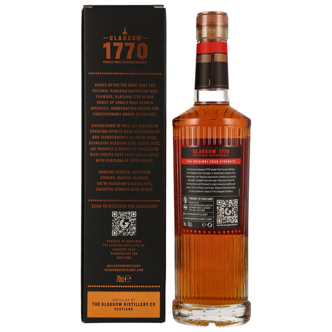 [한정특가] 글래스고 1770 디 오리지널 캐스크 스트렝스 배치 1 61.3도 700ml