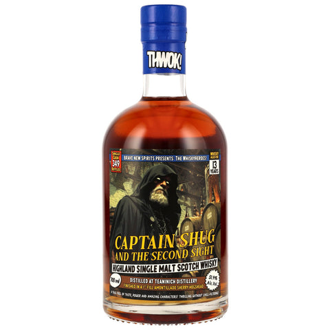 Teaninich 13 y.o. Whiskyheroes Captain Shug and the Second Sight - Brave New Spirits