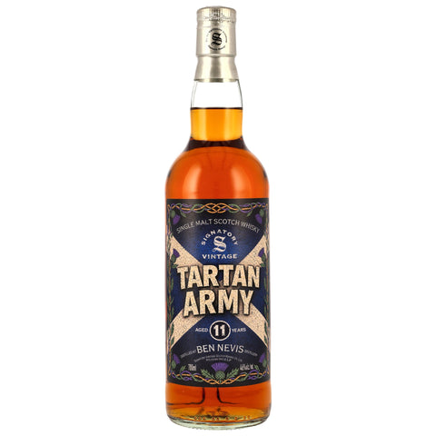 Ben Nevis 11 y.o. Sherry Casks Tartan Army Signatory wine