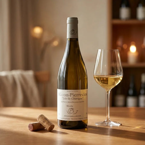 AI wine scene - 도멘 구펜스 하이넨, 마꽁 피에르끌로 뜨리 데 샤빈 2024