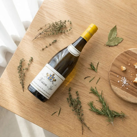 AI wine scene - 도멘 르플레브 마콩 이제 블랑 2022