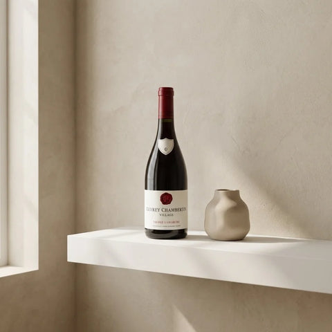 AI wine scene - 도멘 니콜 라마르슈 쥬브레-샹베르탱 2022