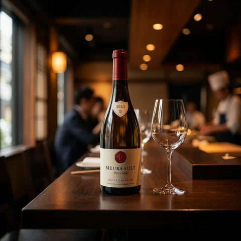 AI wine scene - 2023 Nicole Lamarche Meursault