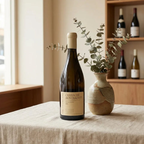 AI wine scene - 도멘 피에르 이브 콜랭 모레이 샤샤뉴 몽라쉐 VV 2022