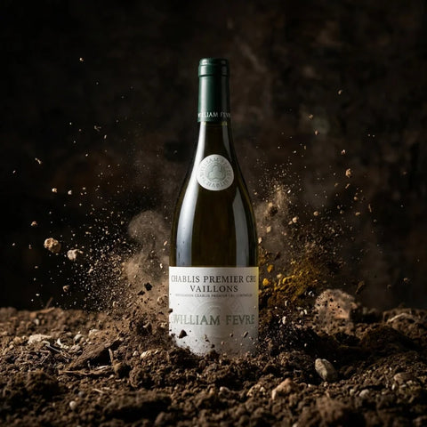 AI wine scene - 도멘 윌리엄 페브르 샤블리 1er 크뤼 바이용 2018