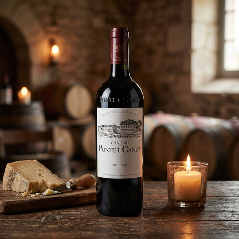 AI wine scene - 샤또 뽕떼까네 2021