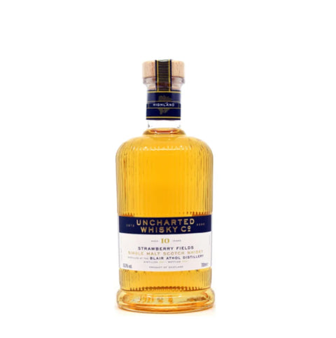 언차티드 위스키 블레어 아솔 10년 퍼스트 필 레드 와인 Strawberry Fields Uncharted Whisky 50% - whisky