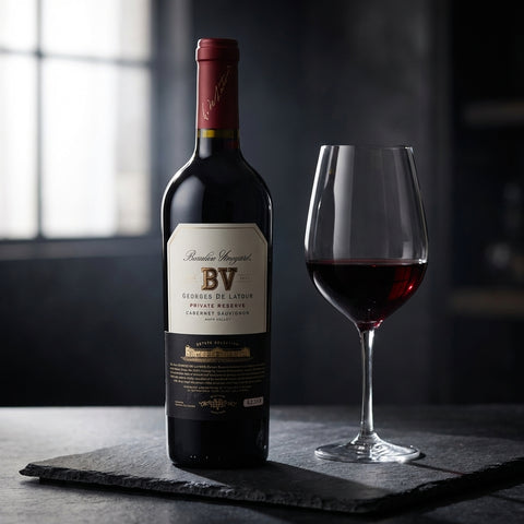 AI wine scene - 보리우 빈야드 조르주 드 라뚜르 프라이빗 리저브 까베르네 소비뇽 2018