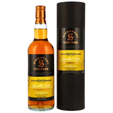 Auchentoshan 2013/2026 13y 1st Fill Amontillado Sherry Casks Finish Signatory Un-Chill