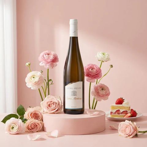 AI wine scene - 게오르크 브로이어 테라 몬토사 리슬링 2023