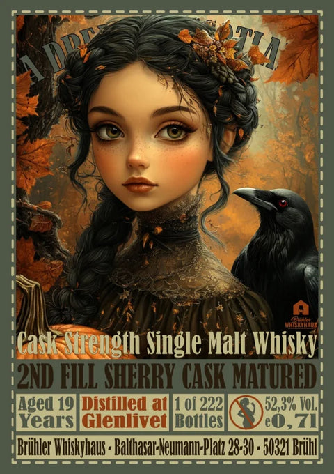 [한정]아도스 글렌리벳 19년 빈티지 2004 세컨 필 셰리 캐스크 숙성- A Dream of Scotland- - whisky