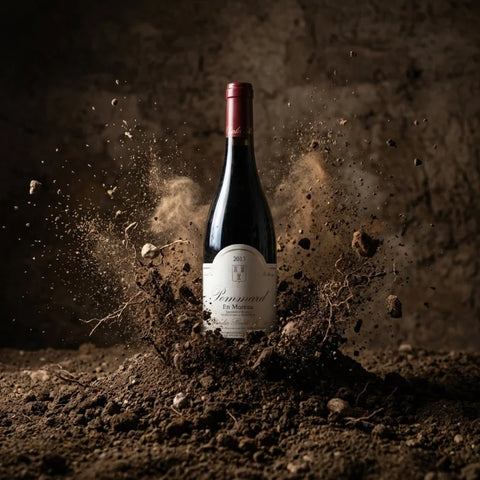 AI wine scene - 2013 Domaine Charles Audoin Pommard En Mareau