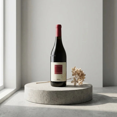 AI wine scene - [한정] 루치아노 산드로네 바롤로 레 비녜 시비 에 파우치스 2015