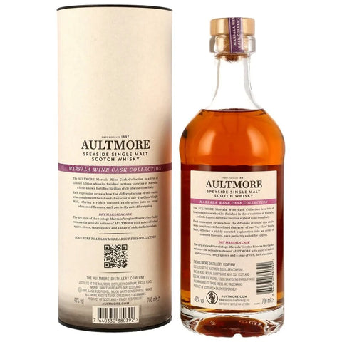 [한정]올트모어 15년 드라이 마살라 캐스크 피니쉬 - whisky