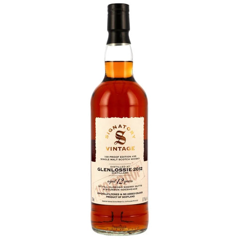 [한정]시그나토리 글렌로시 2012 빈티지 12년 100 프루프 에디션 #35 - whisky