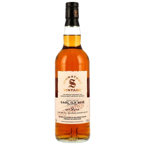[한정]시그나토리 쿨일라 9년 100 프루프 에디션 #42 - whisky