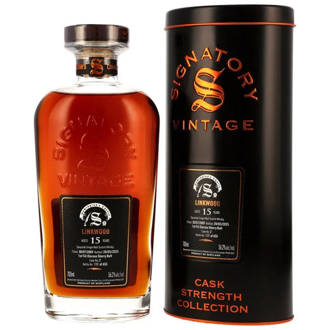 [한정]시그나토리 링크우드 퍼스트 필 올로로쏘 셰리 붓 시밍턴 초이스 15년 #2 - whisky