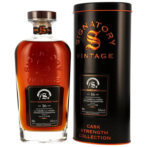 [한정]시그나토리 마녹모어 16년/2008 퍼스트 필 혹쉐드 피니쉬 시밍턴 초이스 - whisky