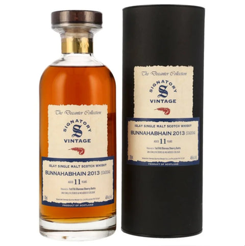 [한정특가]시그나토리 부나하벤 스타오이샤 11년 2013 빈티지 디캔터 컬렉션 - whisky