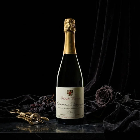 AI wine scene - 장-자크 뱅상 크레망 드 부르고뉴 브뤼