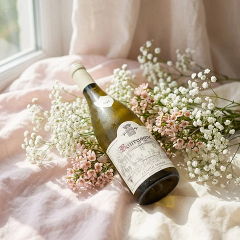 AI wine scene - 끌로드 뒤가 부르고뉴 블랑 2023