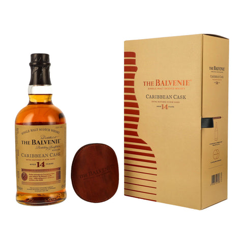 The Balvenie 14 y.o. Caribbean Cask + 2 Untersetzer Gift Set