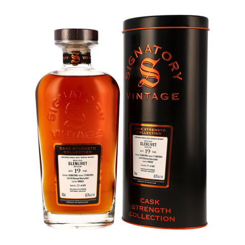 Glenlivet 2006/2026 19 y.o. 1st Fill Oloroso Sherry Butt #900820 Signatory Cask Strength