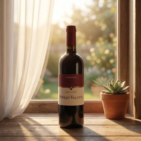 AI wine scene - 파토리아 르 푸필레 '포지오 발렌테' 로쏘 토스카나 2018