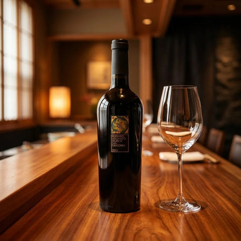 AI wine scene - 페우디 디 산 그레고리오 '루브라토' 아글리아니코 이르피니아 2015