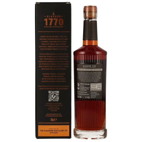 [플래쉬공구]글래스고 1770 CS 6년 2018 빈티지 올로로소 캐스크 62% [한정] - whisky