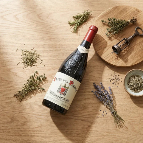 AI wine scene - 폴 아브릴 끌로 데 빠쁘, 샤또네프 뒤 빠쁘 2022